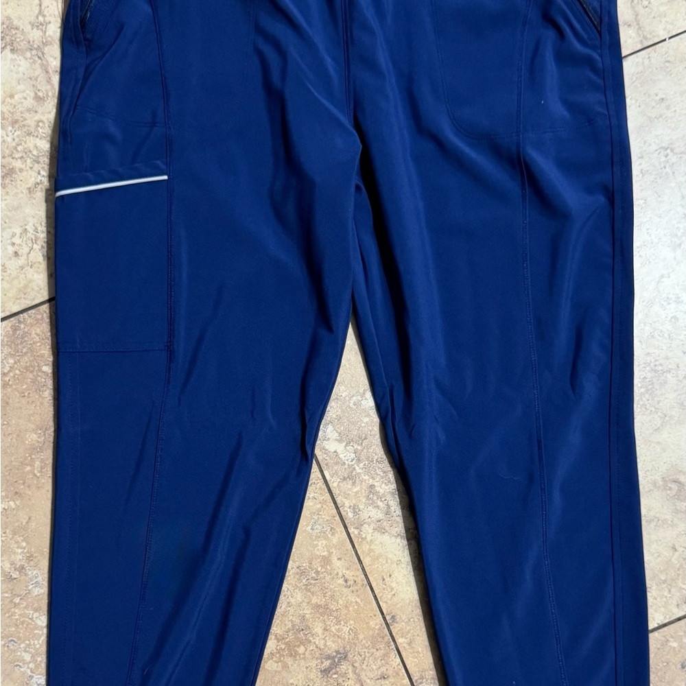 Cherokee Women's Navy Blue Jogger Scrub Pants